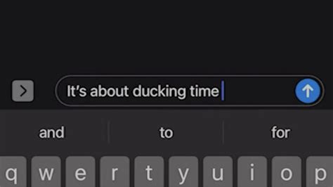 Apple Has Finally Addressed The “ducking” Autocorrect Issue