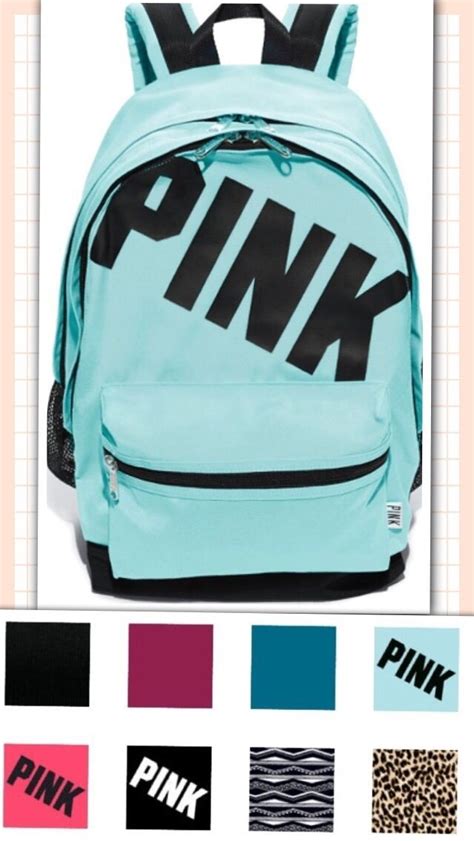 Victorias Secret Pink Campus Backpack Bookbag Nwt Campus Backpack Pink Pink Backpack