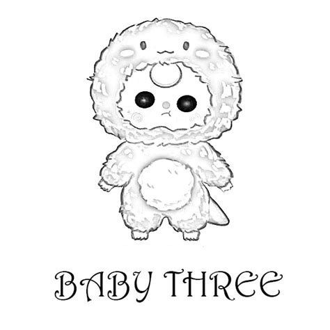 30 Mẫu tranh tô màu Baby Three hot nhất năm nay