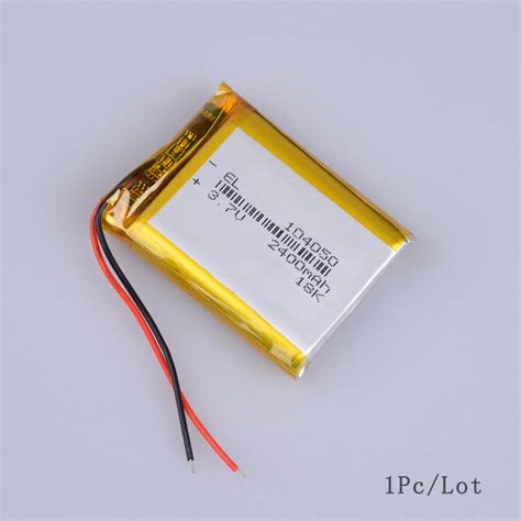 Batterie Li Po Rechargeable V Mah Lithium Polym Re