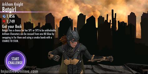 Injustice Mobile Arkham Knight Batgirl Challenge Screenshot 03