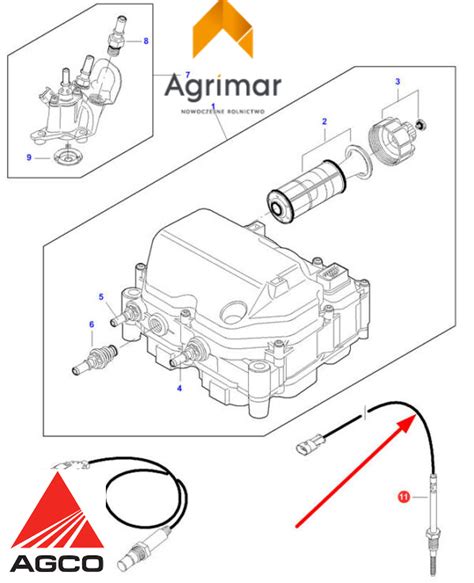 V Czujnik Temperatury Systemu Scr Sklep Agrimar