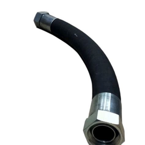 Black Hydraulic Rubber Hose Pipe For Industrial At 300 Meter In Chennai