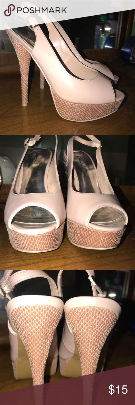 6 Nude Stilettos Size 7 Only Worn Once