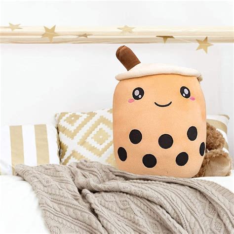 Boba Tea Plush Bubble Tea Plush Toy Boba Milk Tea Plush Etsy