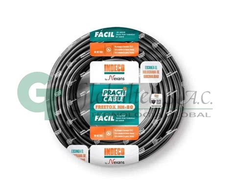 Cable Nh Libre De Halogeno Practicable Mm Negro V Indeco