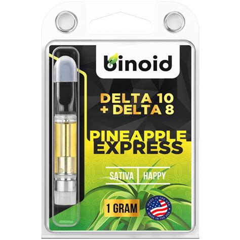 Binoid Delta Thc Vape Carts Pineapple Express Free Cart