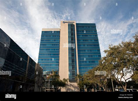 A view of Qualcomm's corporate headquarters in San Diego, California ...