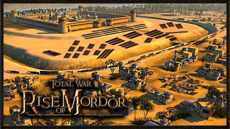 Epic Lord Of The Rings Custom Map Total War Rise Of Mordor Gameplay