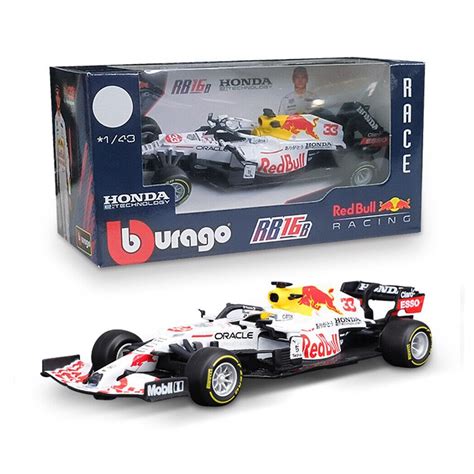 143 Bburago Alloy F1 Red Bull Racing Car Model Vehicle Diecast Max