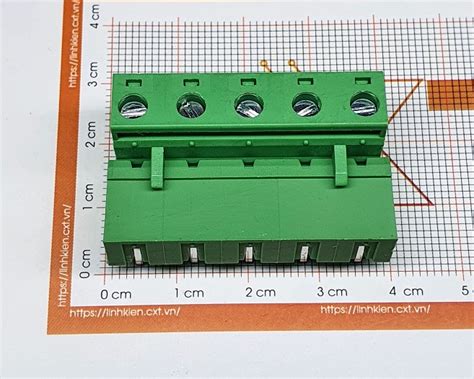 CXT VN Từ ý tưởng đến sản phẩm Cầu đấu 2EDG7 62 5P 7 62mm Xanh Cong