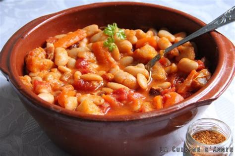 Recette Haricots blancs secs à la tomate La cuisine familiale Un