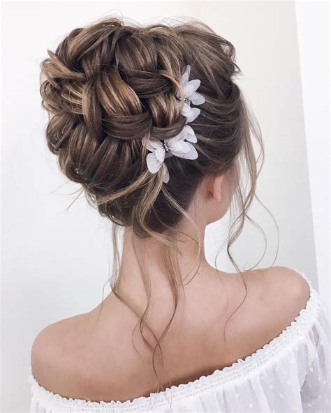 30 Lovely Wedding Bun Hairstyles Wedding Forward