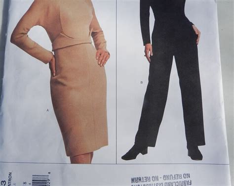 2603 Vogue American Designer GEOFFREY BEENE 2001 Vintage Sewing Pattern