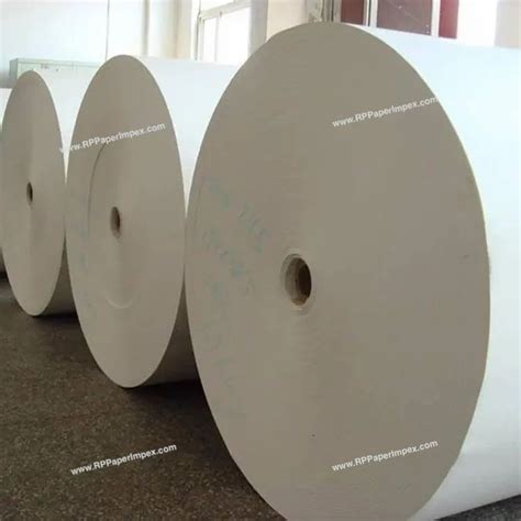 White Wood Pulp Plain A4 Copy Paper Jumbo Roll GSM 48 At Rs 80 Kg In