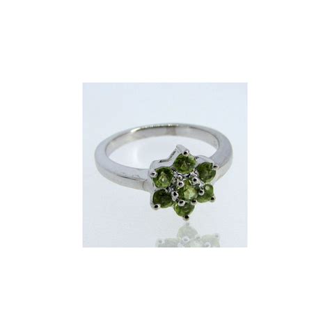 Peridot 925 Sterling Silver Ring