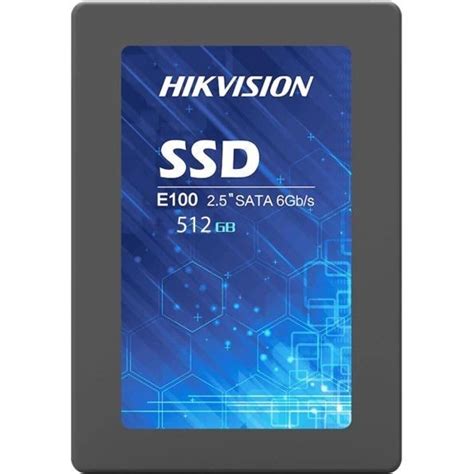 Solid State Disk SSD 512 GB Hikvision 2 5 SATA III HS SSD E100 512G