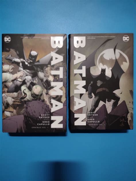 Batman By Scott Snyder Greg Capullo Omnibus Vol 1 Hardcover DC Comics