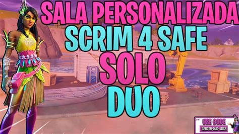 LIVE SALA PERSONALIZADA FORTNITE AO VIVO SCRIM 4SAFE SOLO DUO OUTFIT