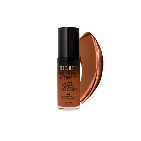 Base Líquida Milani Conceal Perfect 2 em 1 Golden Toffee 14 PanVel