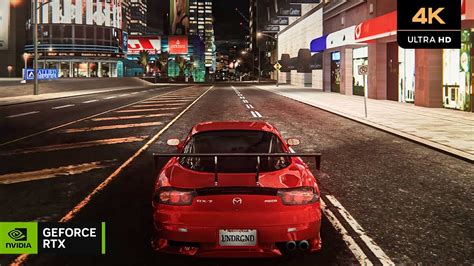 Need For Speed Underground Rtx Remix Killer Best Remaster Graphics