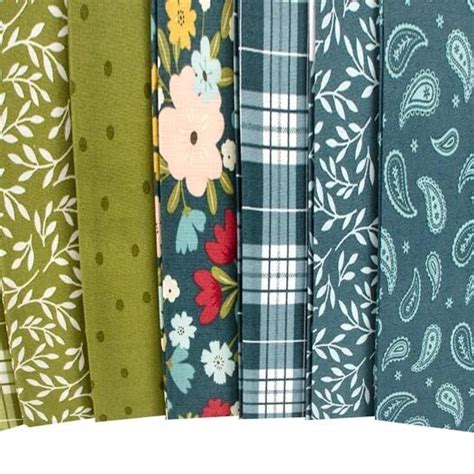 Ally S Garden Fat Quarter Bundle By Dani Mogstad For Riley Blake