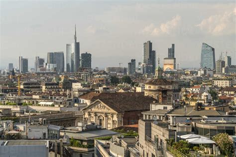 Italy, Milan, cityscape stock photo