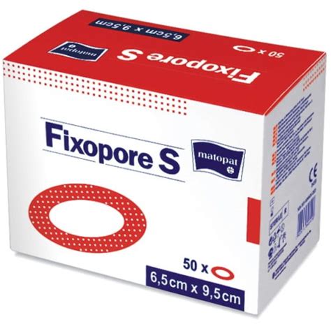 Plaster jałowy Fixopore S 10cm x35cm A 25 szt Hurtownia Medyczna Medimix