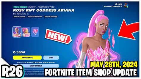 Fortnite Item Shop New Ariana Grande Bundle And Emote Youtube