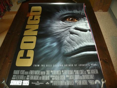 Original Movie Poster CONGO 1995 single sided | #3891625840