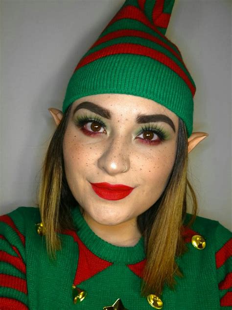 Elsa Elf Navidad Christmas Makeup Maquillaje Maquillaje De Duende