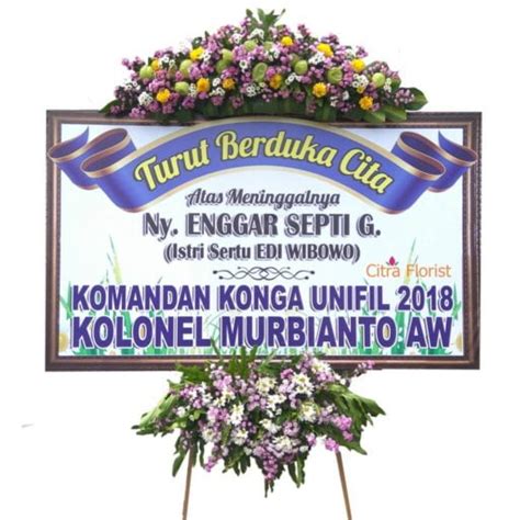 Karangan Bunga Duka Cita Surabaya DK 20 Citra Florist