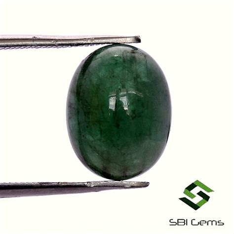 Dark Green Gemstone