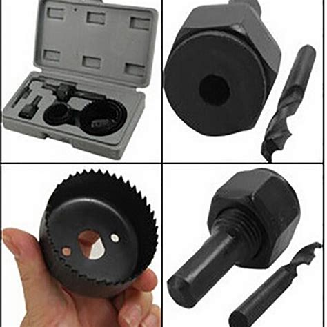 12pcs Carbon Steel Hole Saw Set In Plastic Box China Carbon Steel