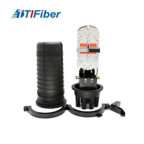 Dome Type Core Fiber Optic Splice Closure For Ftth Fttx