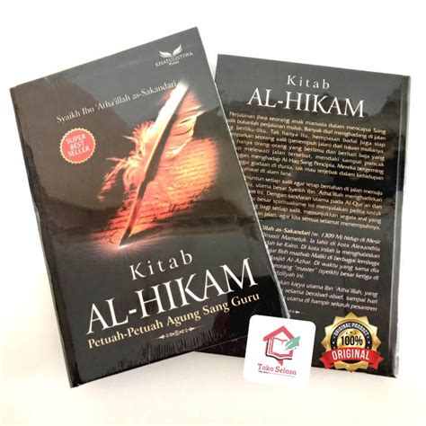 Jual Kitab Al Hikam Petuah Petuah Agung Sang Guru Karya Syaikh Ibn