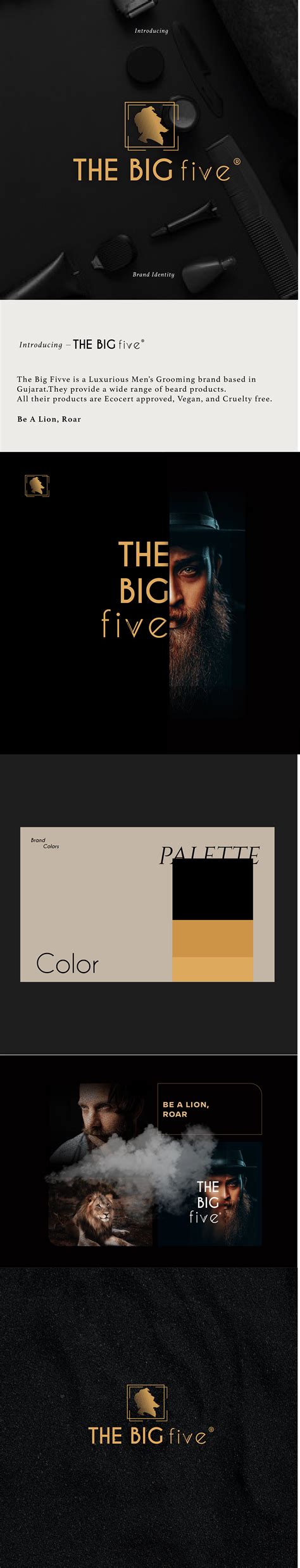 The Big Fivve- Men's Grooming Brand :: Behance