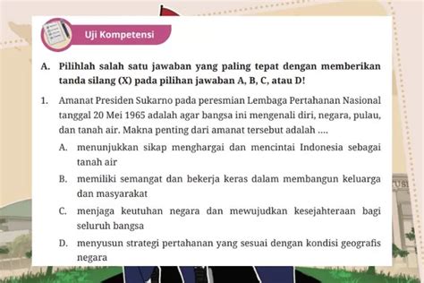 Kunci Jawaban Pendidikan Pancasila Kelas 8 Halaman 157 160 Uji