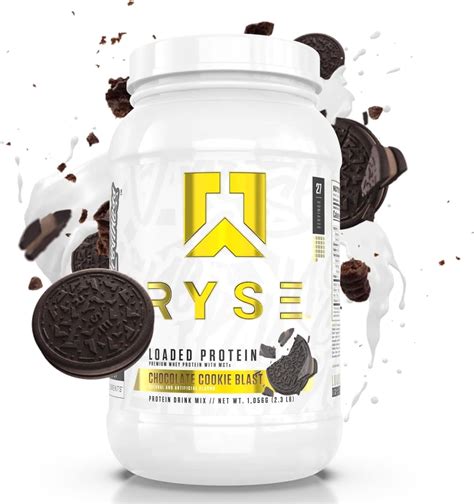 Ryse Up Supplements Loaded Protein Powder 25g Whey Protein Isolate And Concentrate