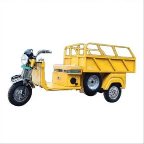 Jessun Yellow E Rickshaw Loader Maximum Run Per Charge 60 80 Km