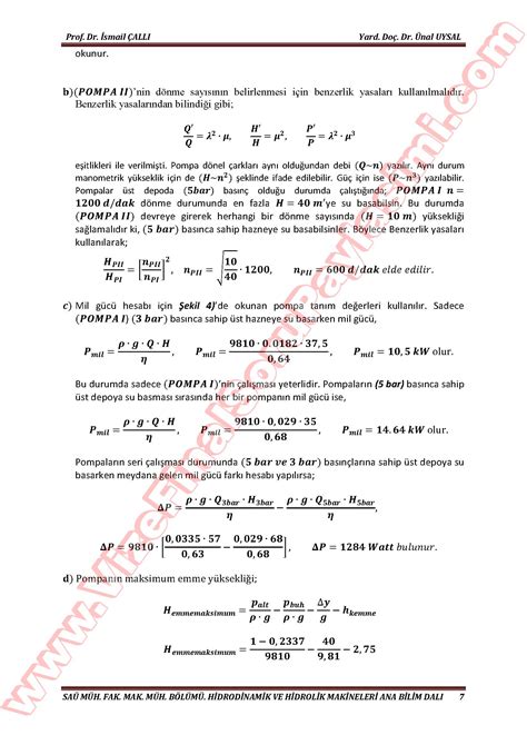 Hidrolik Makinaları Final Soruları Ve Cevapları 2012 Sayfa 7 Vize