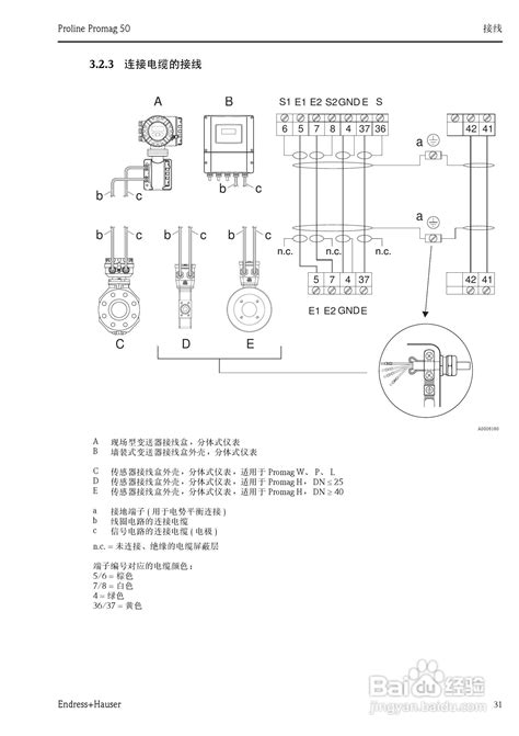 德国eh电磁流量计中文说明书 4 百度经验