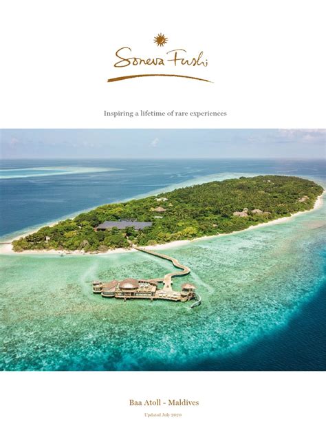 Soneva Fushi Resort Factsheet 1 | PDF | Menu | Restaurants