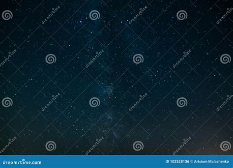 Nebula Milky Way In The Sky Stock Photo Image Of Texture Dark 102528136