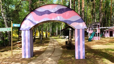Уличные игровые комплексы - Загородный отель Вятичи