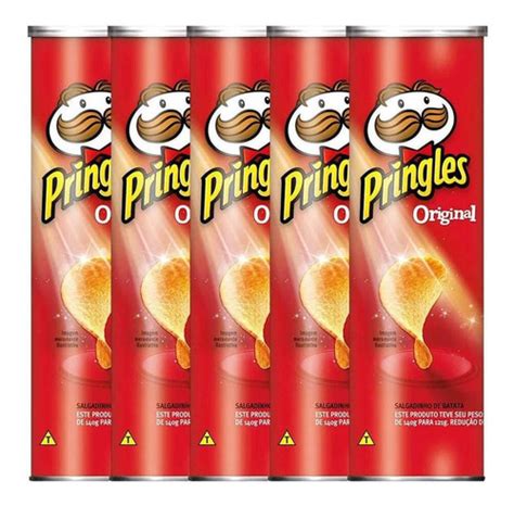 Kit Unidades De Batata Pringles Original G Parcelamento Sem