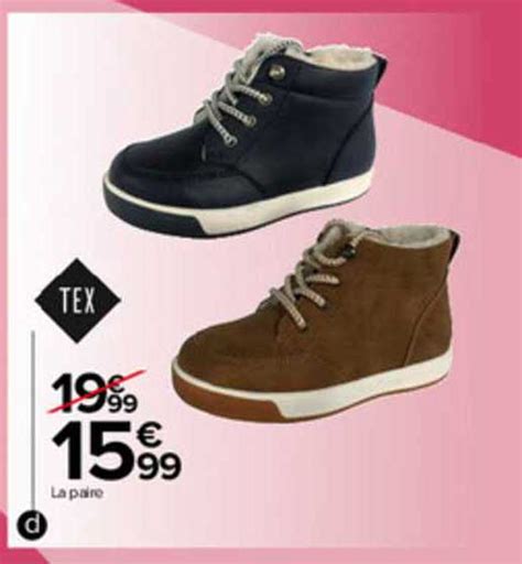 Offre La Paire Tex Chez Carrefour