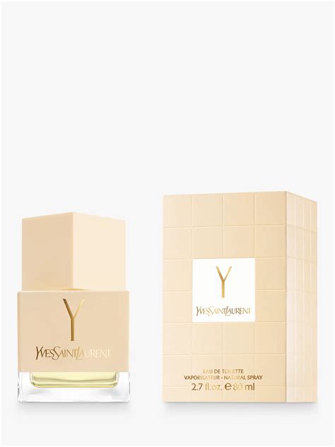 Yves Saint Laurent Y Eau De Toilette Natural Spray 80ml At John Lewis