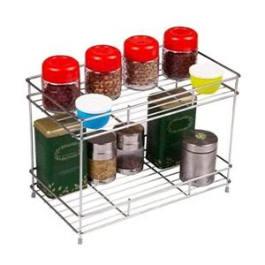 Namani Stainless Steel Tier Kitchen Rack Kitchen Pantry Storage