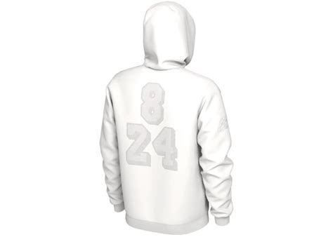 Nike Kobe Mamba Halo Hoodie White Mens Fw23 Us